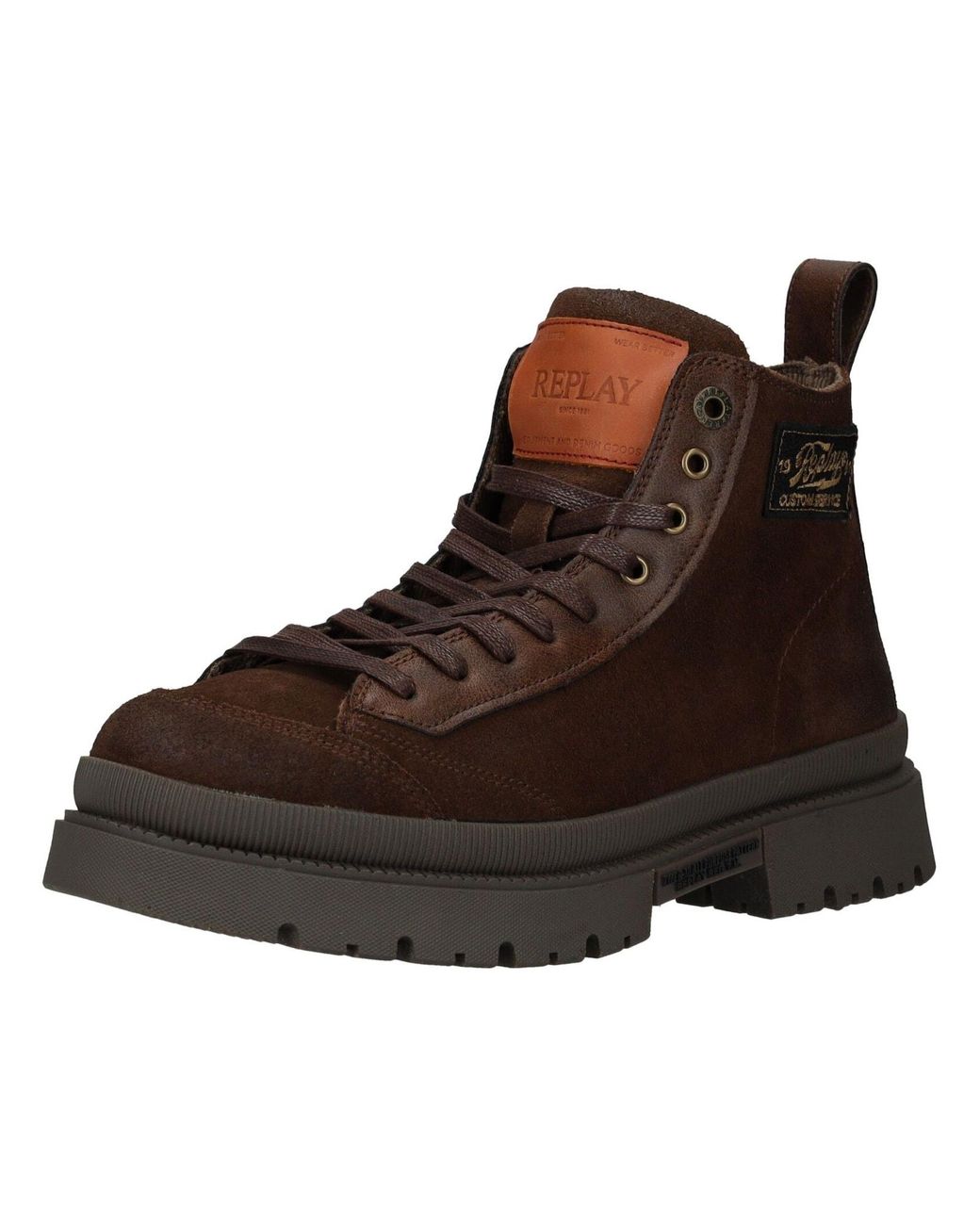 Replay Schnürstiefel in Brown für Herren
