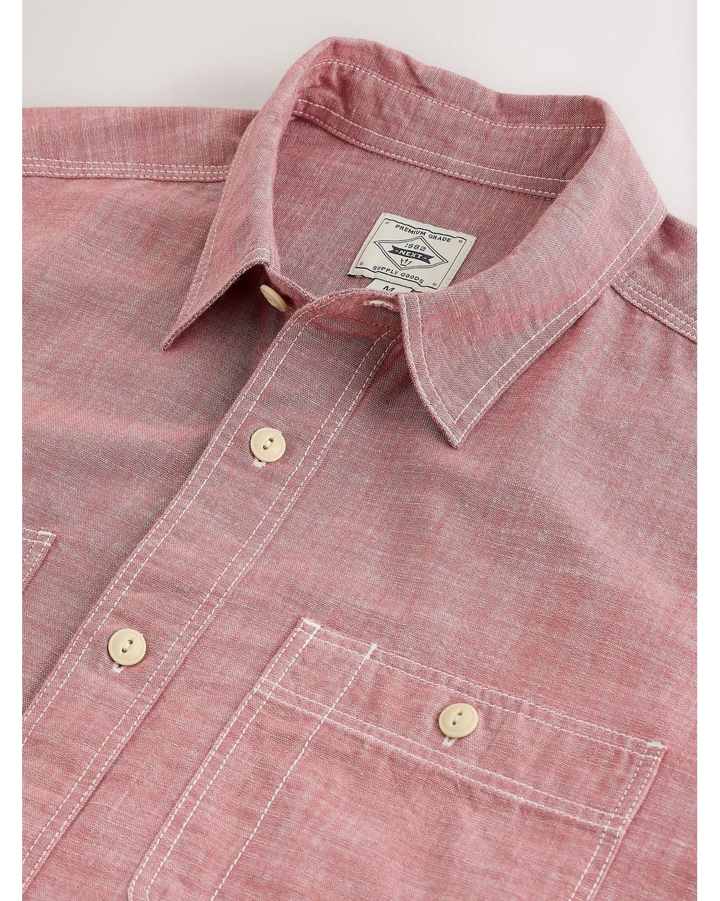 Next Hemd in Pink für Herren