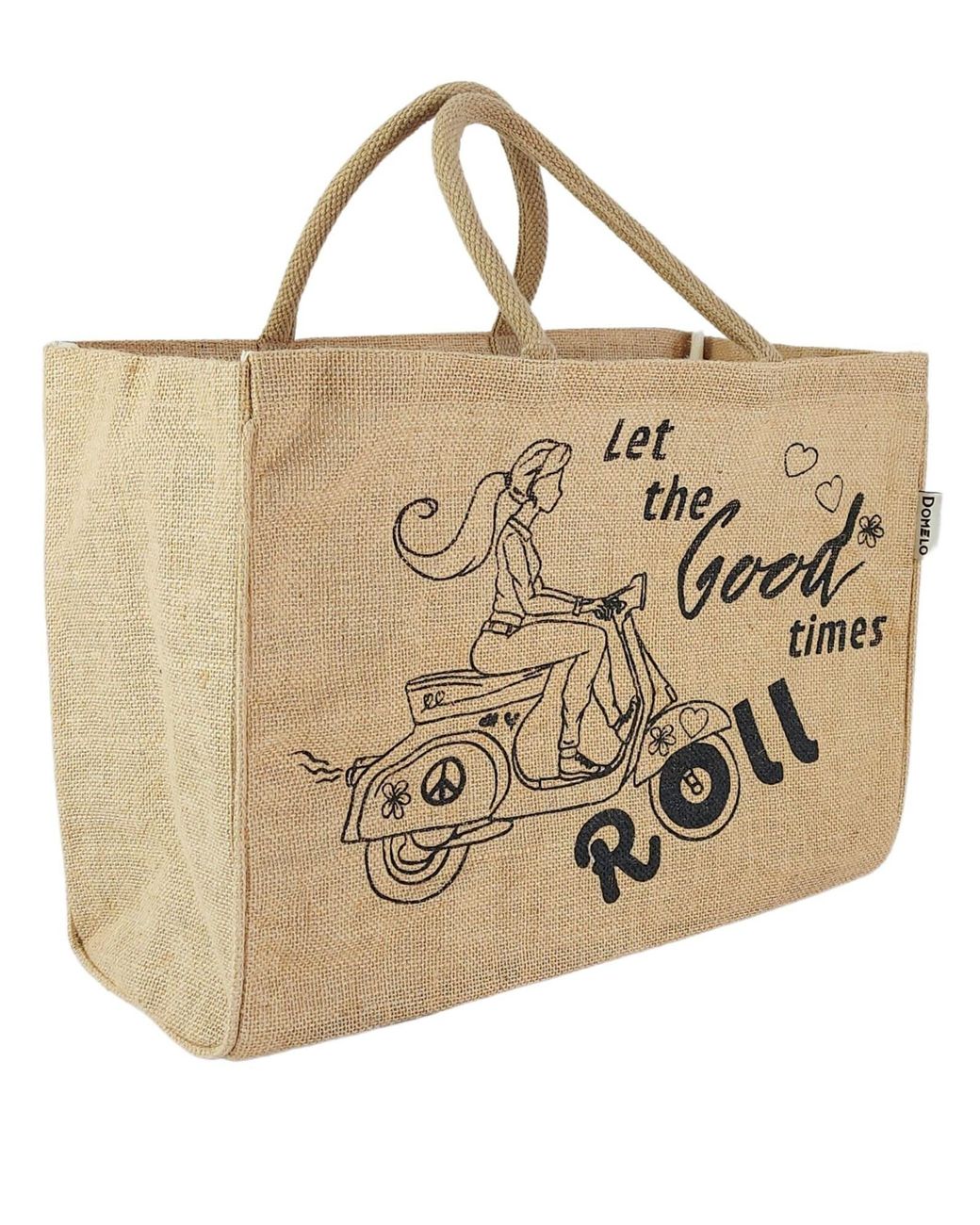 DOMELO Natural Strandtasche