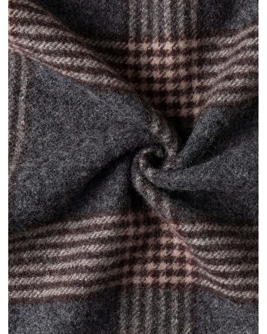 Hackett Schal Plaid in Black für Herren