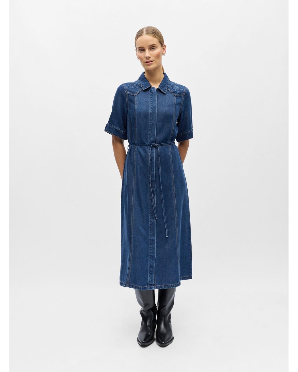 Object Blue Kleid Objframe