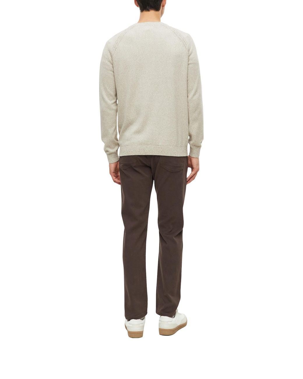 S.oliver Pullover in Natural für Herren