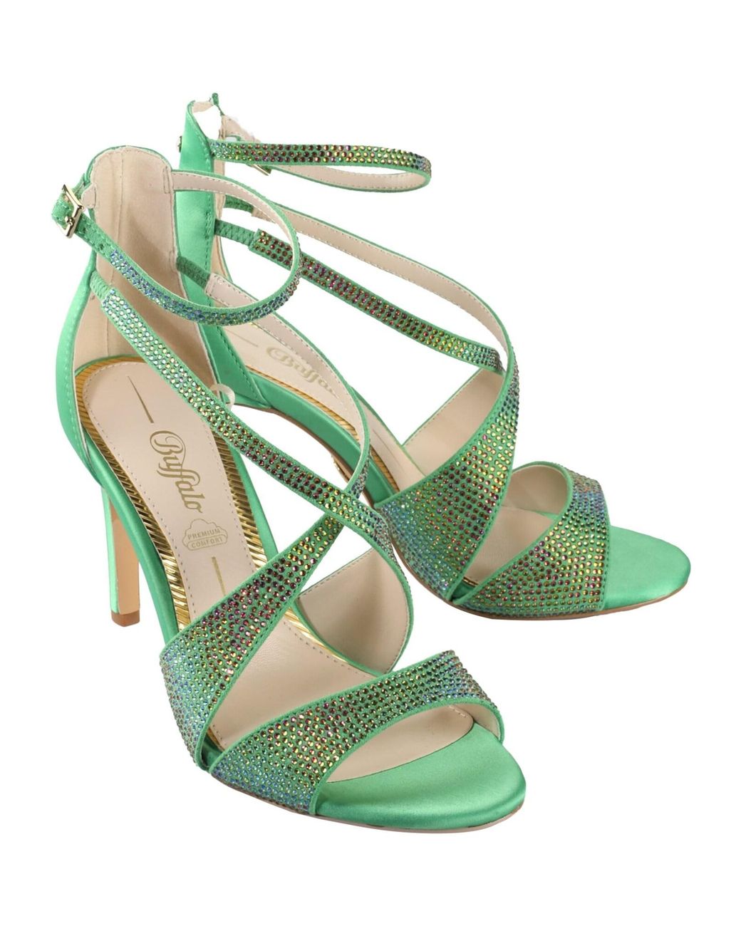 Buffalo Green Sandale