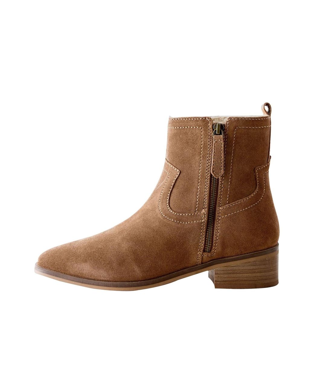 Next Brown Ankle Boots Forever Comfort