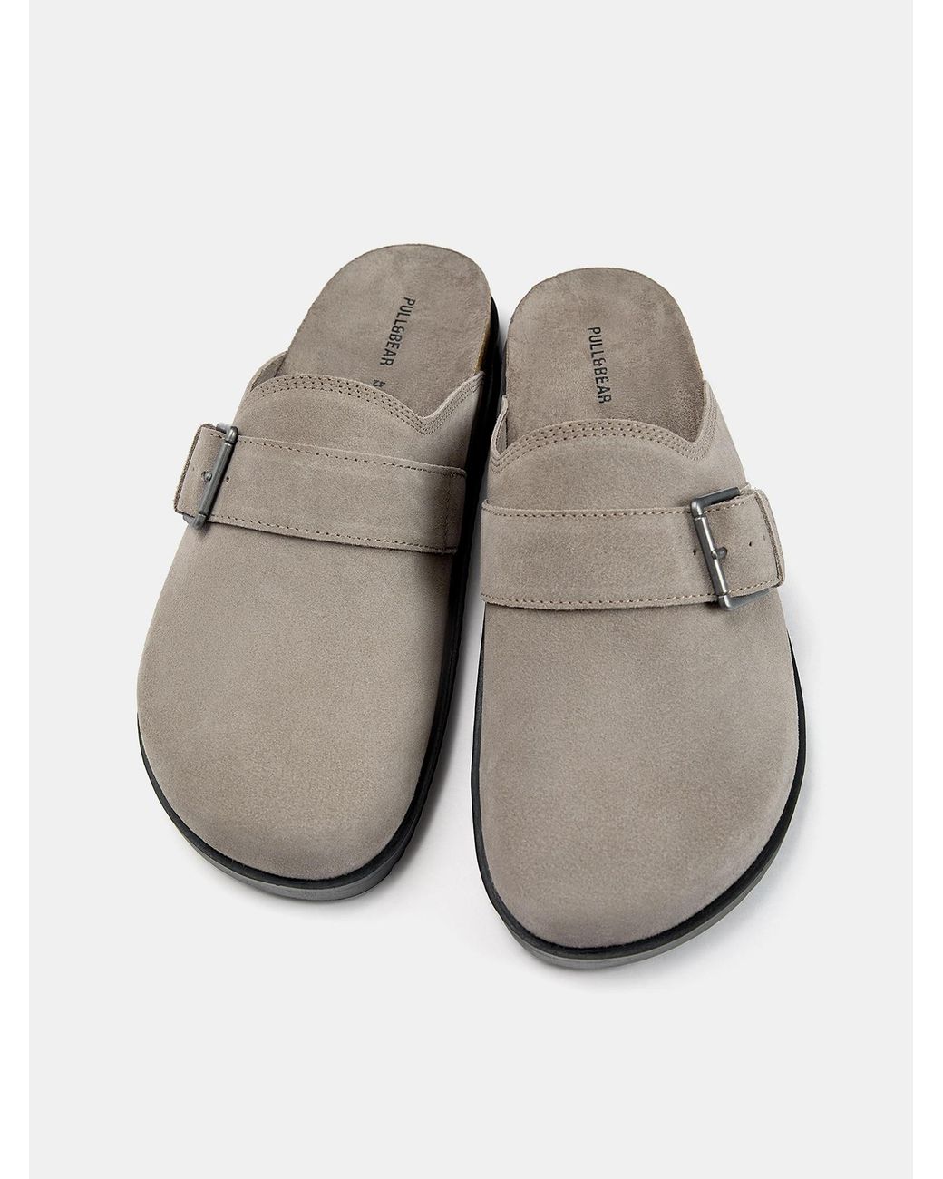 Pull&Bear Clogs in Brown für Herren