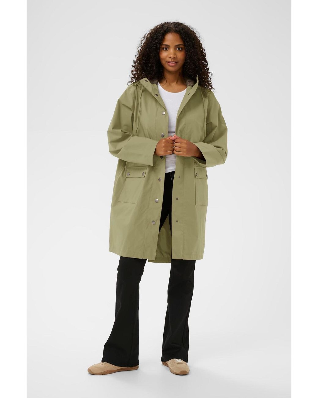Kaffe Green Jacke Ennie Sofia