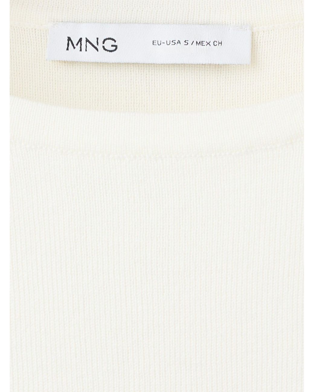 Mango White Stricktop Suenyo