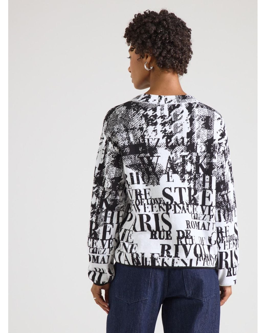 Monari Black Pullover