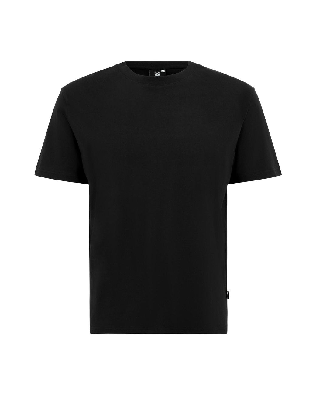 Oldskull T-Shirt Plain Basic in Black für Herren