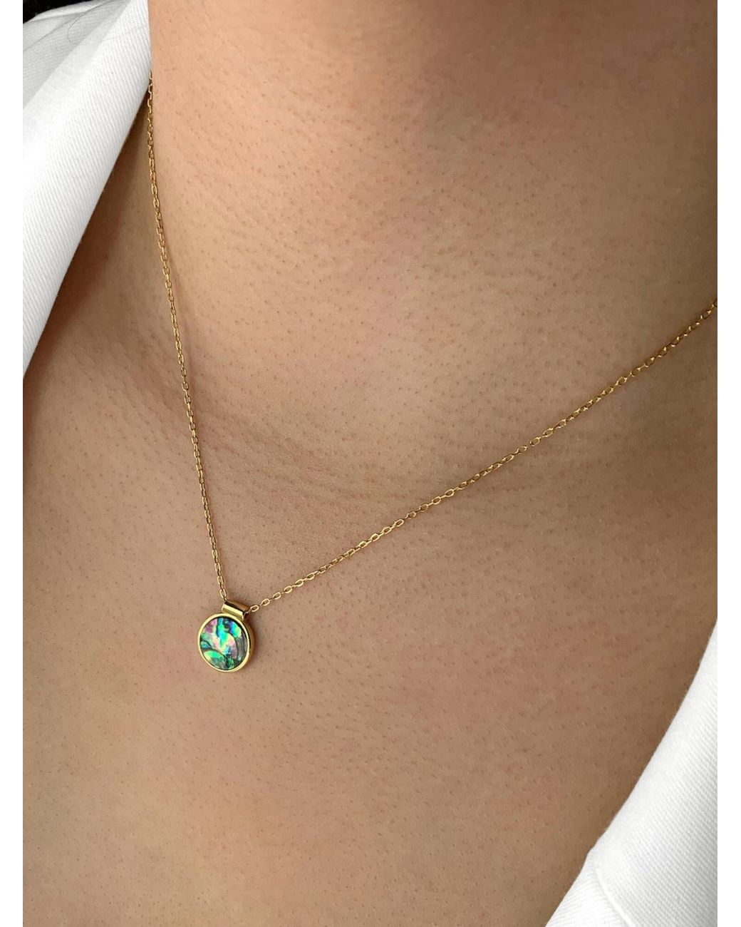 DANIEL CLIFFORD Natural Kette Estelle