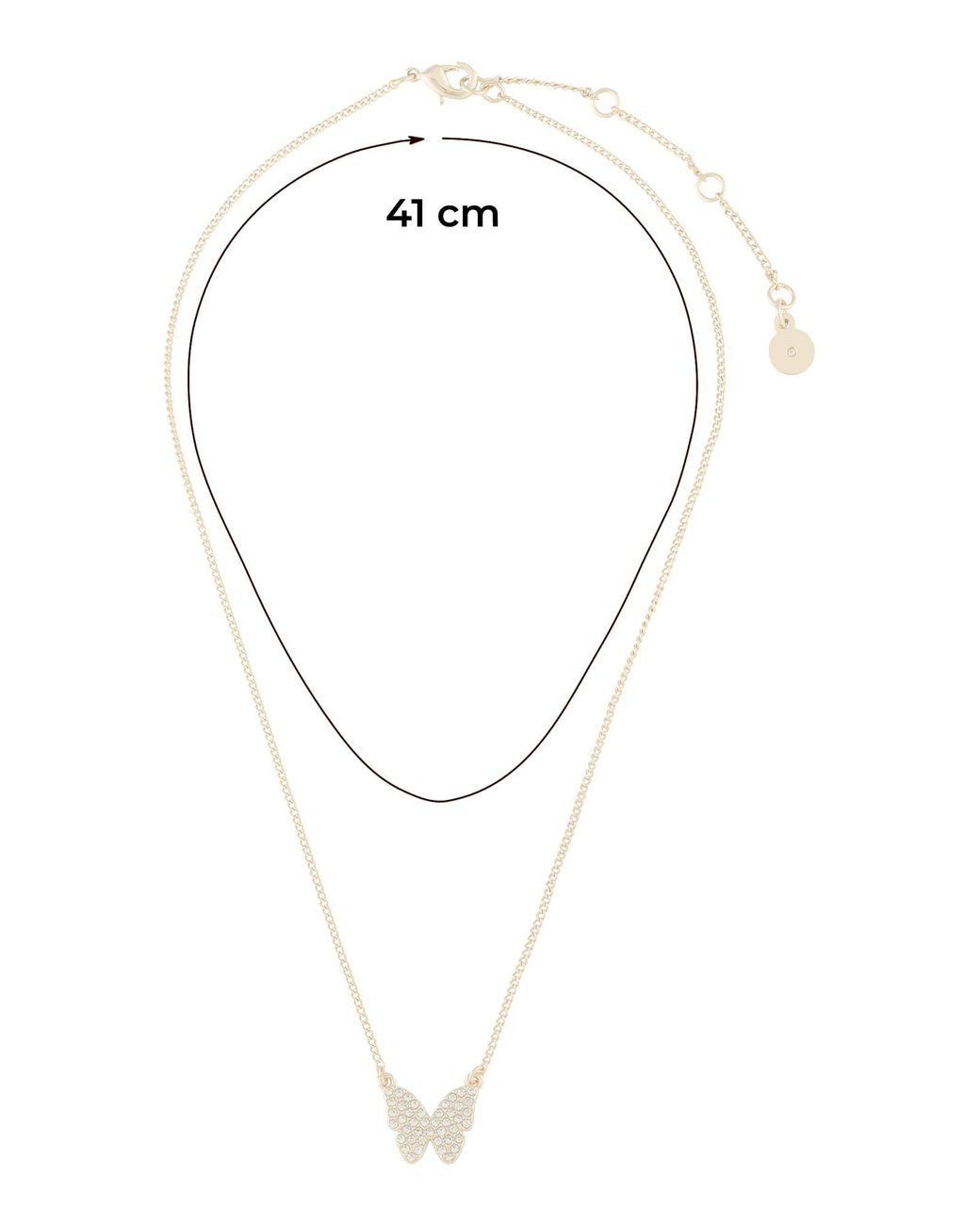 DKNY White Kette
