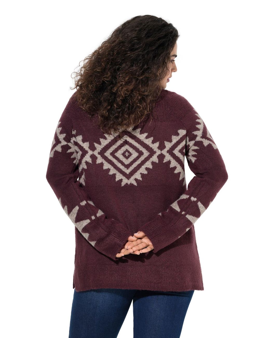 Ulla Popken Red Pullover