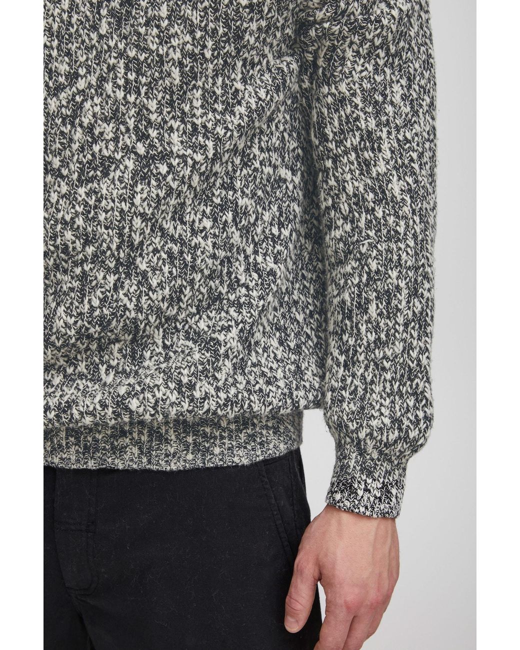 Solid Pullover Gubber in Gray für Herren