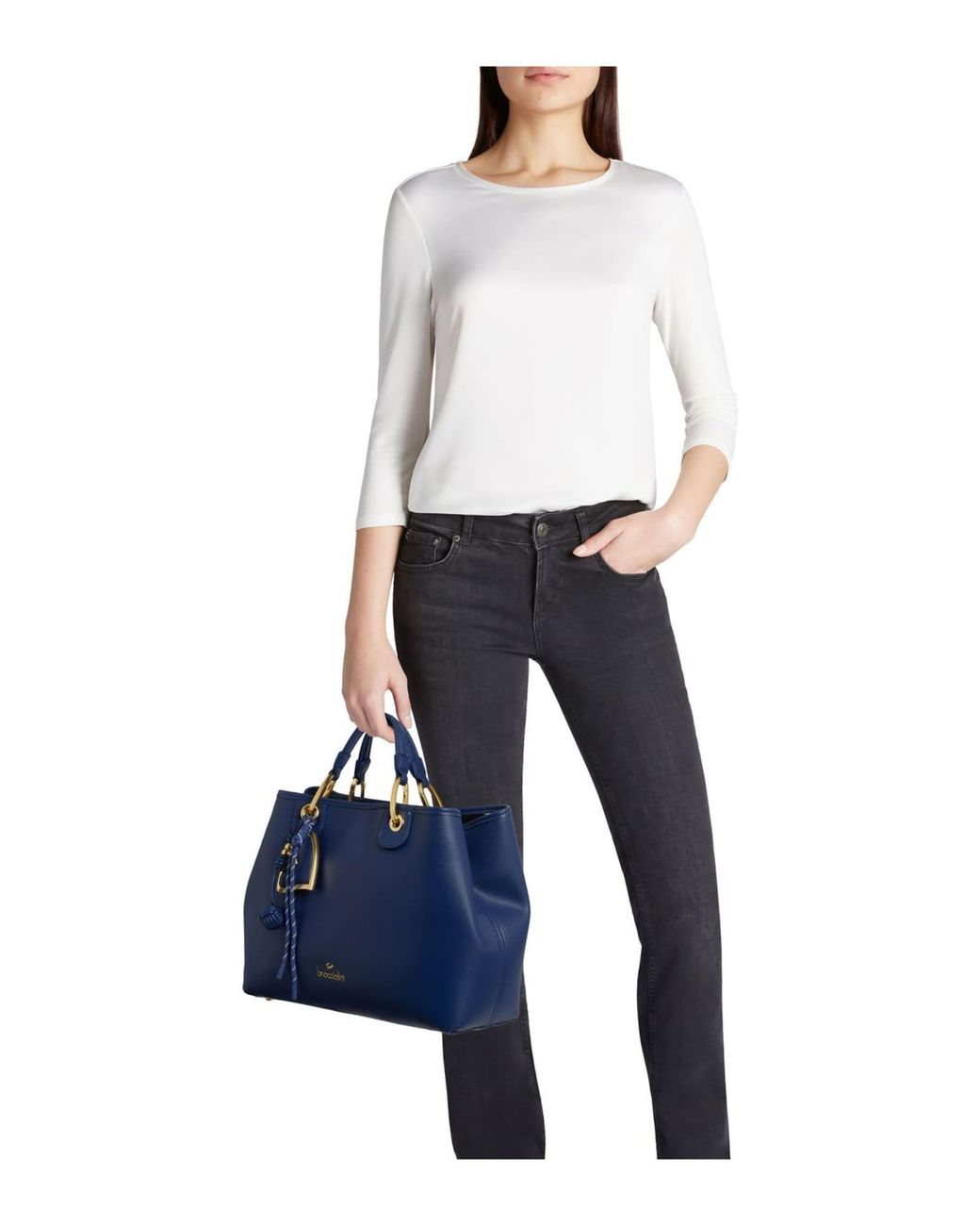 Braccialini Blue Handtasche Beth