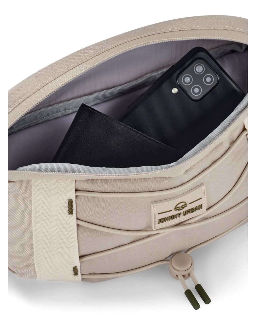 Johnny Urban Bauchtasche Devin in White für Herren