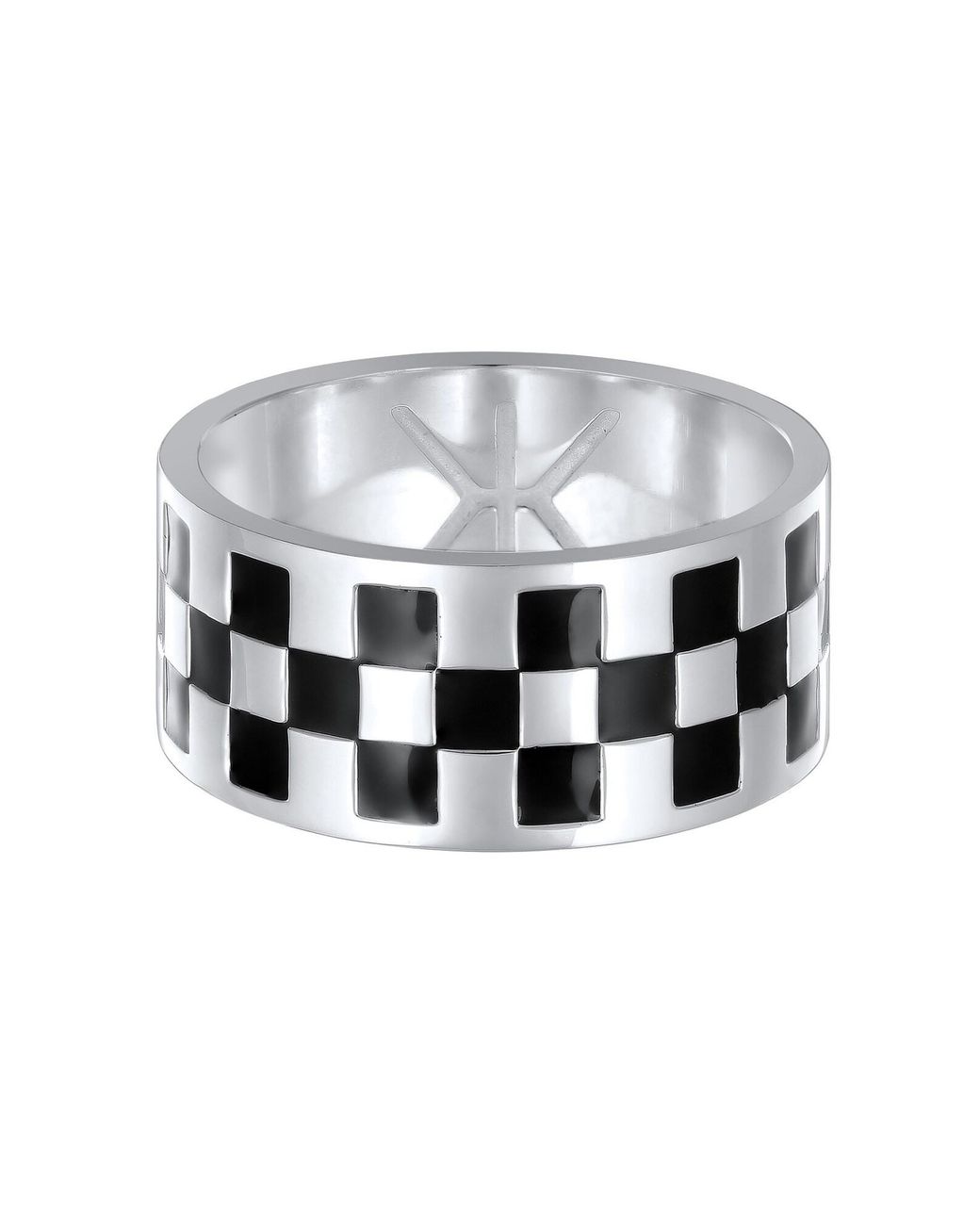 Kuzzoi Ring in Metallic für Herren