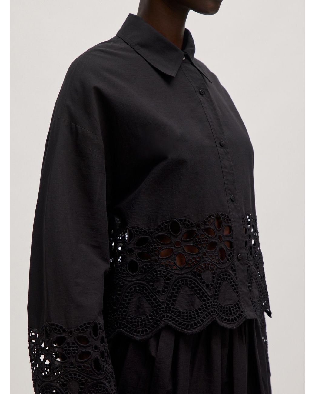 EDITED Black Bluse Sophia