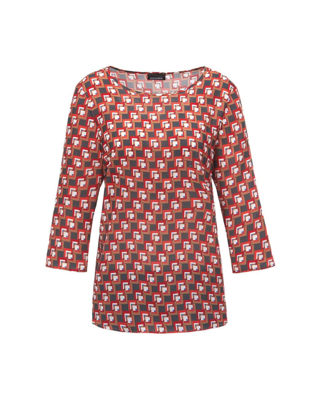 Goldner Red Bluse