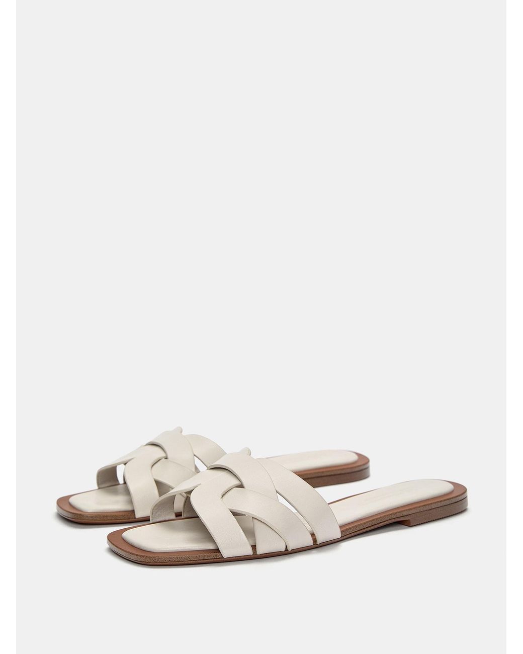 Pull&Bear White Pantolette