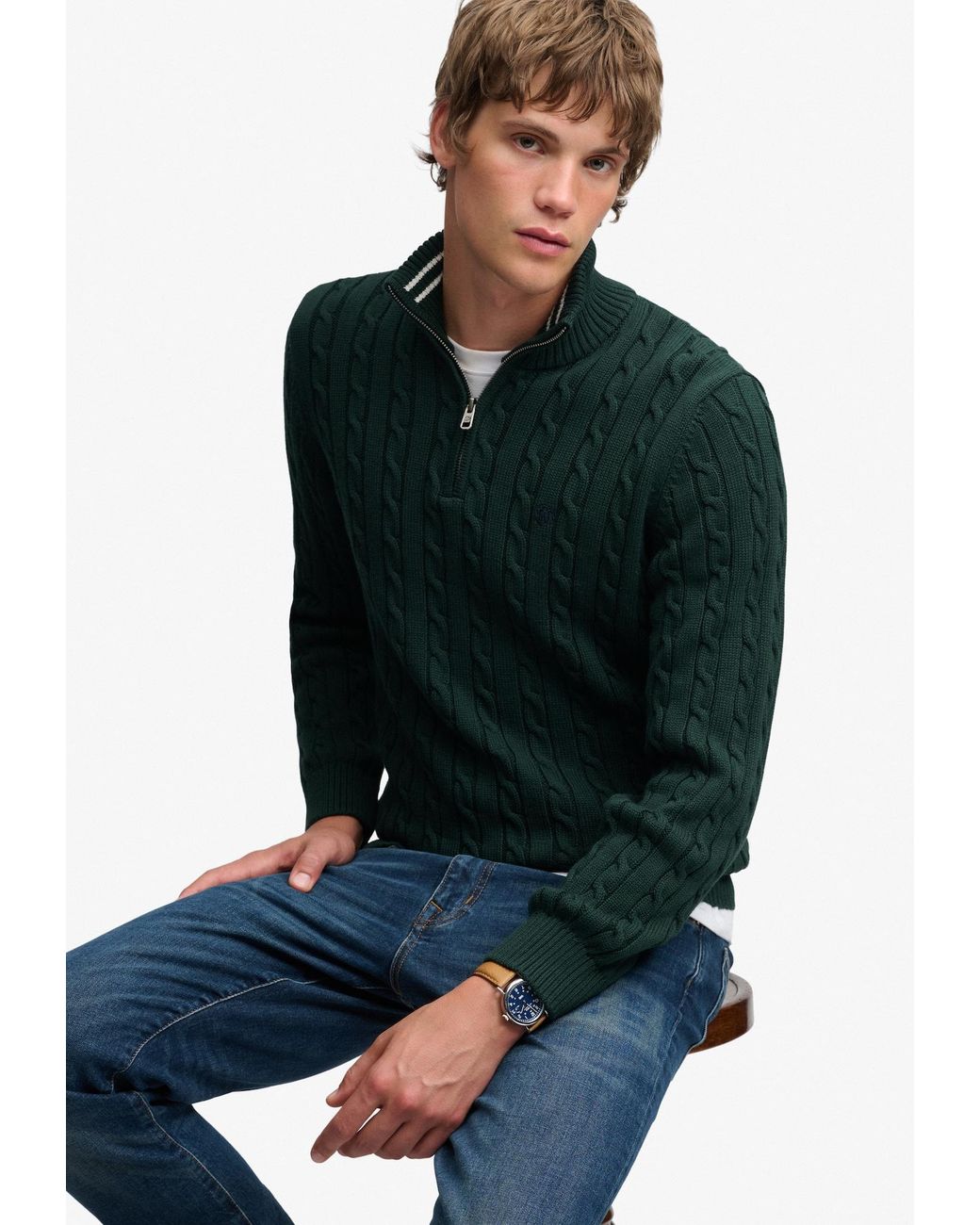 Superdry & Co Pullover in Gray für Herren