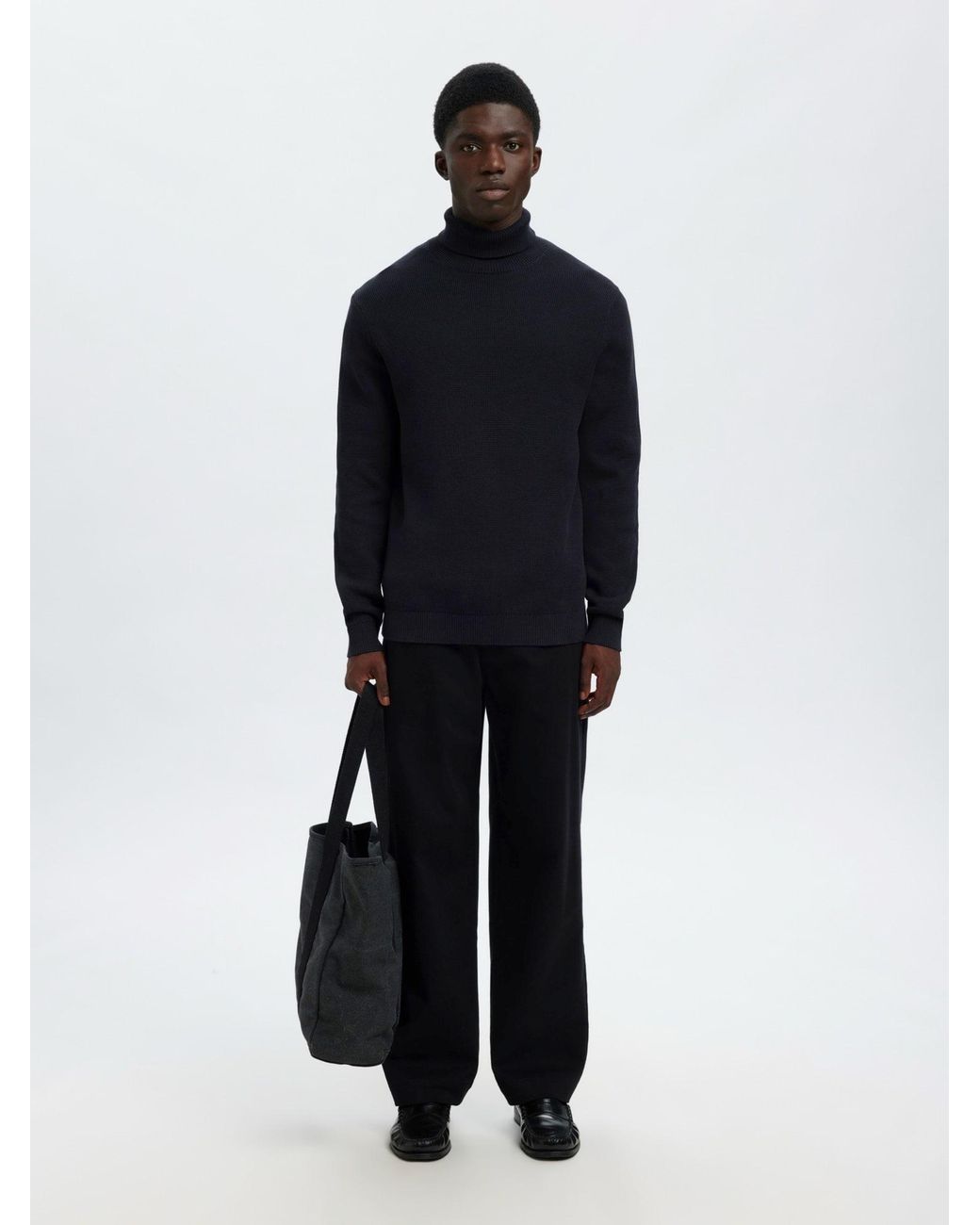 SELECTED Pullover Slhdane in Blue für Herren