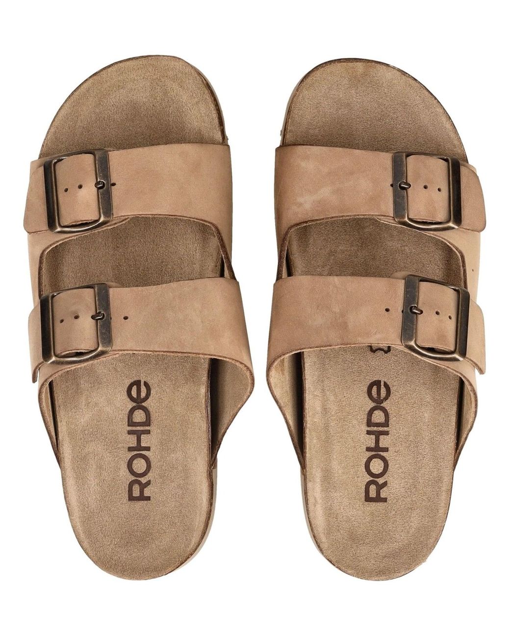 Rohde Brown Pantoletten