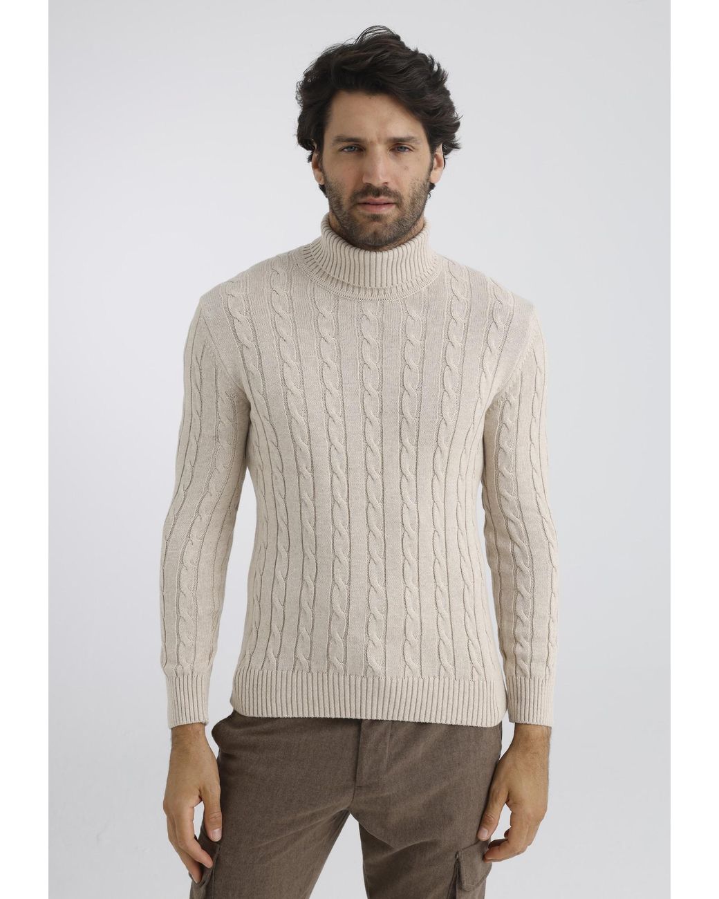 Felix Hardy Pullover in Natural für Herren