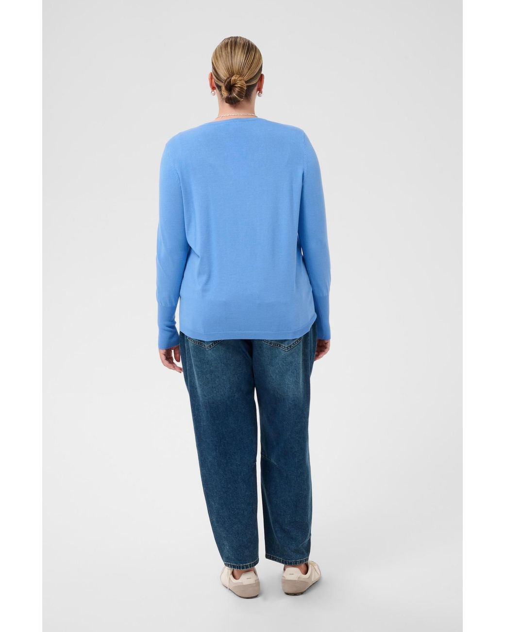 Kaffe Blue Pullover