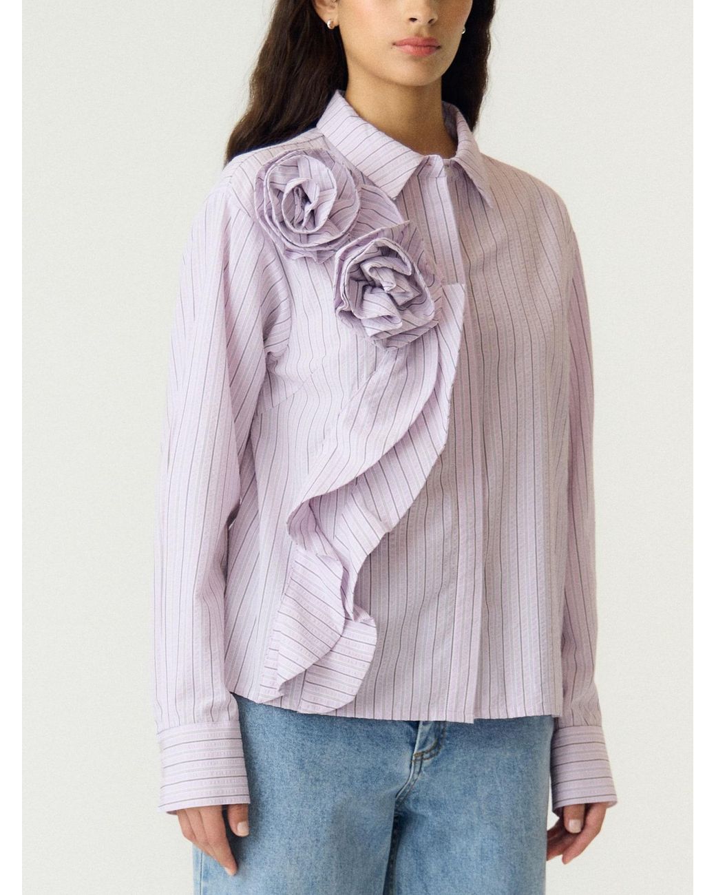 Y.A.S Purple Bluse Rosa