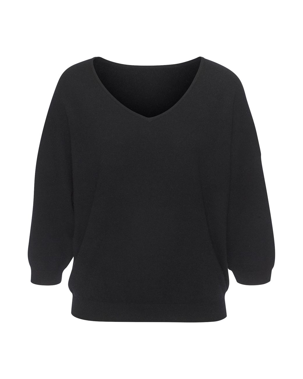 Lascana Black Pullover
