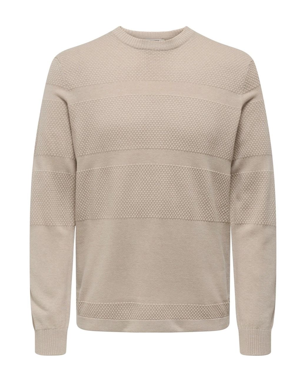 Only & Sons Pullover Onsmalik in Natural für Herren