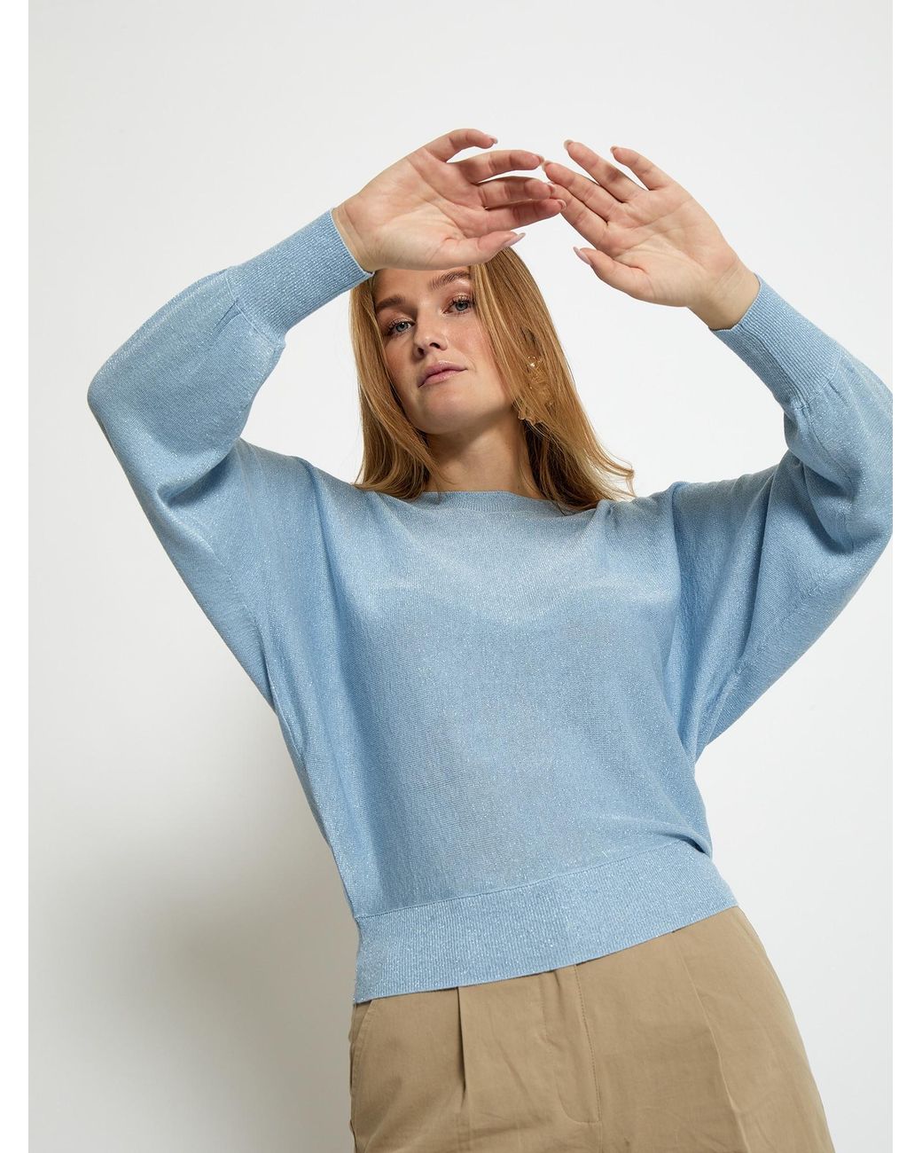 Minus Blue Pullover Dana