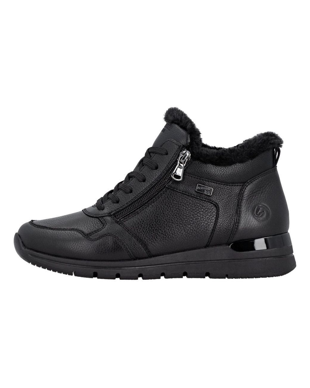 Remonte Black Schnürstiefelette