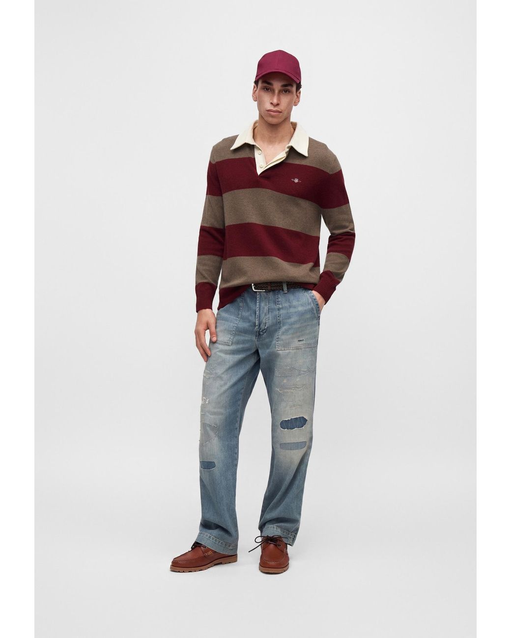 Gant Pullover in Red für Herren