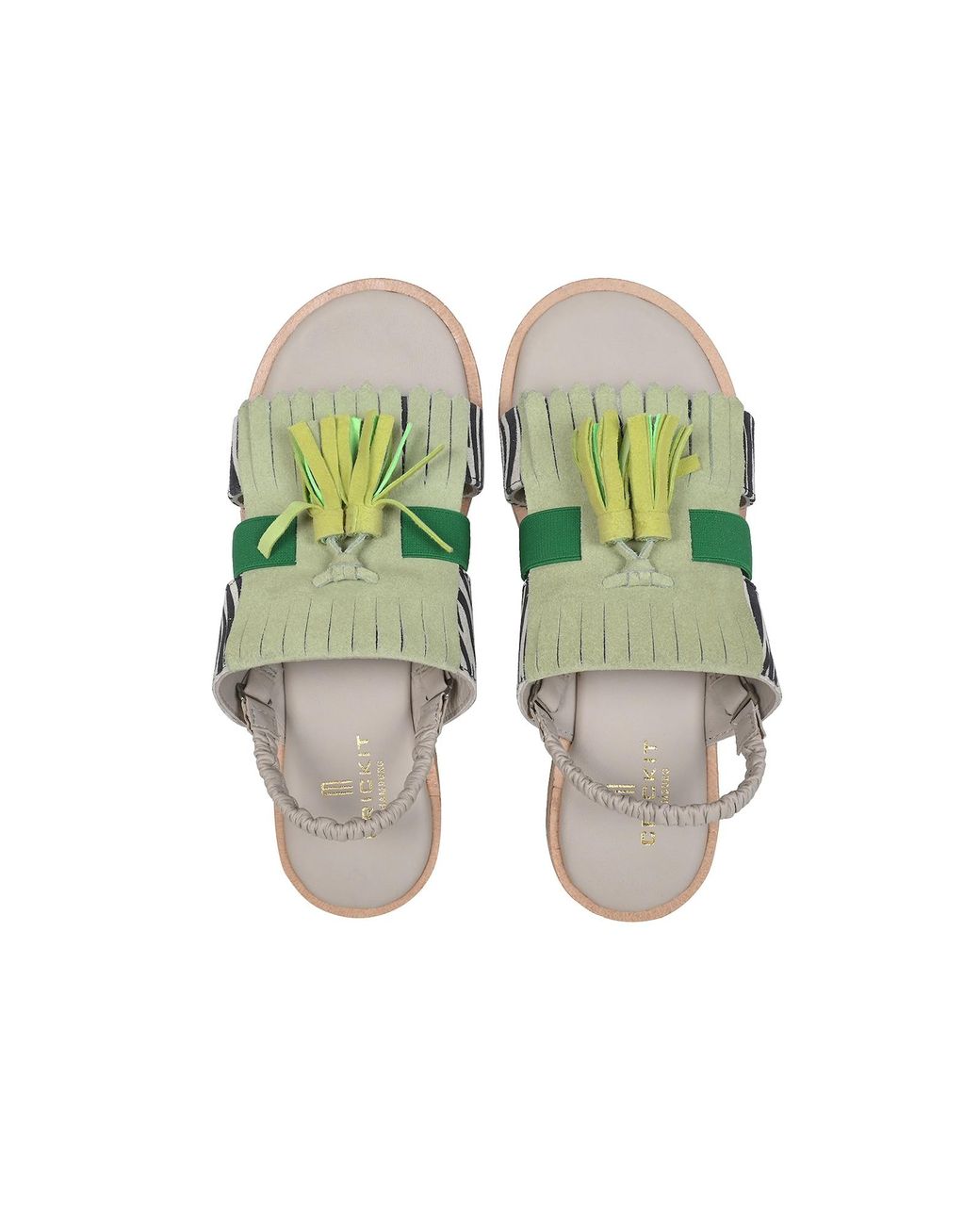 CRICKIT Green Sandale Roja