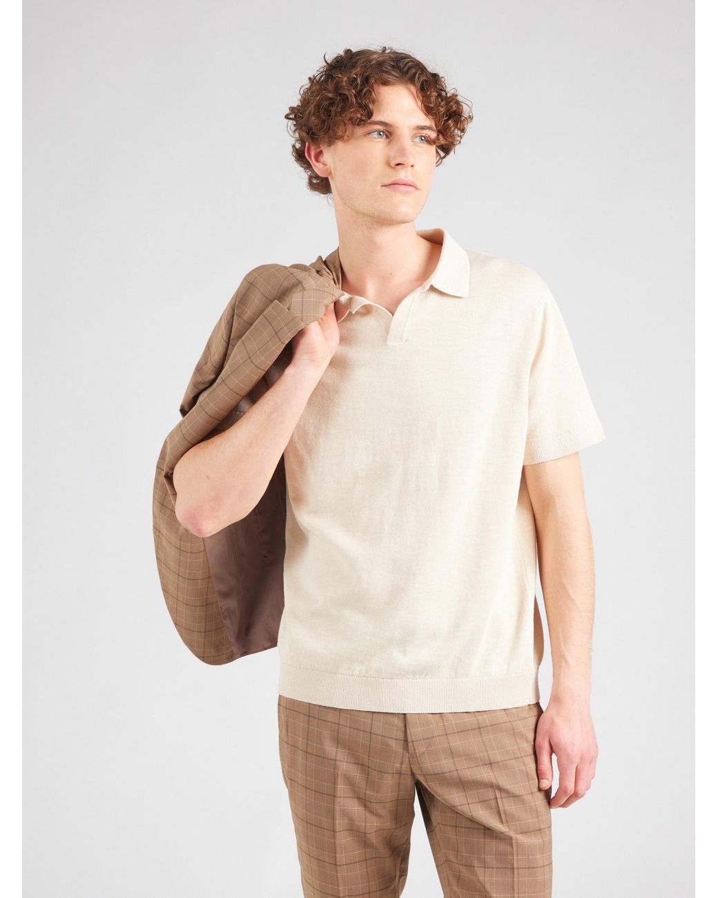 SELECTED Shirt Slhmattis in White für Herren
