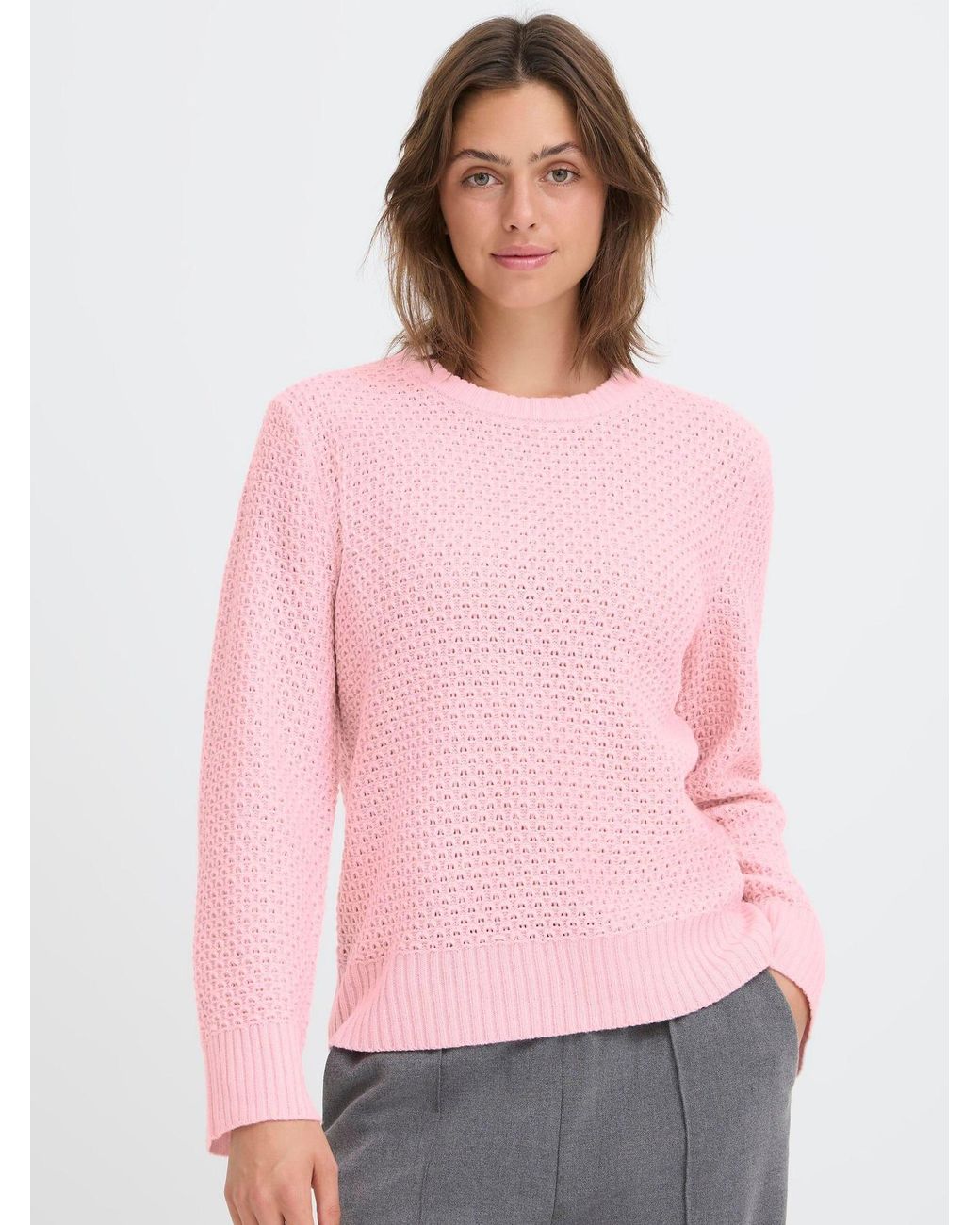 Oxmo Pink Pullover Nelly