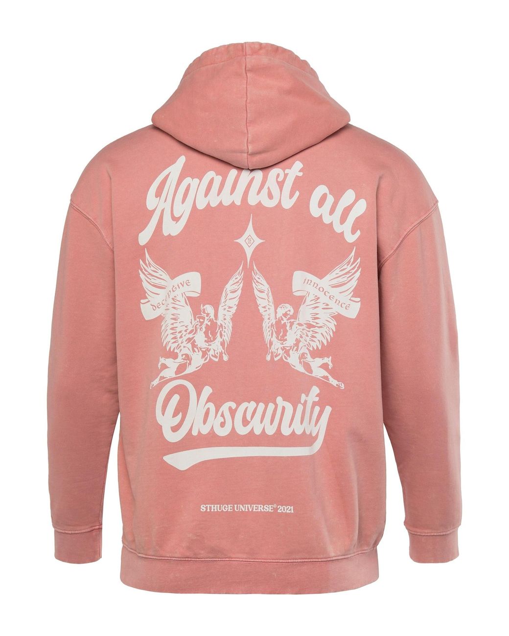STHUGE Sweatshirt in Pink für Herren