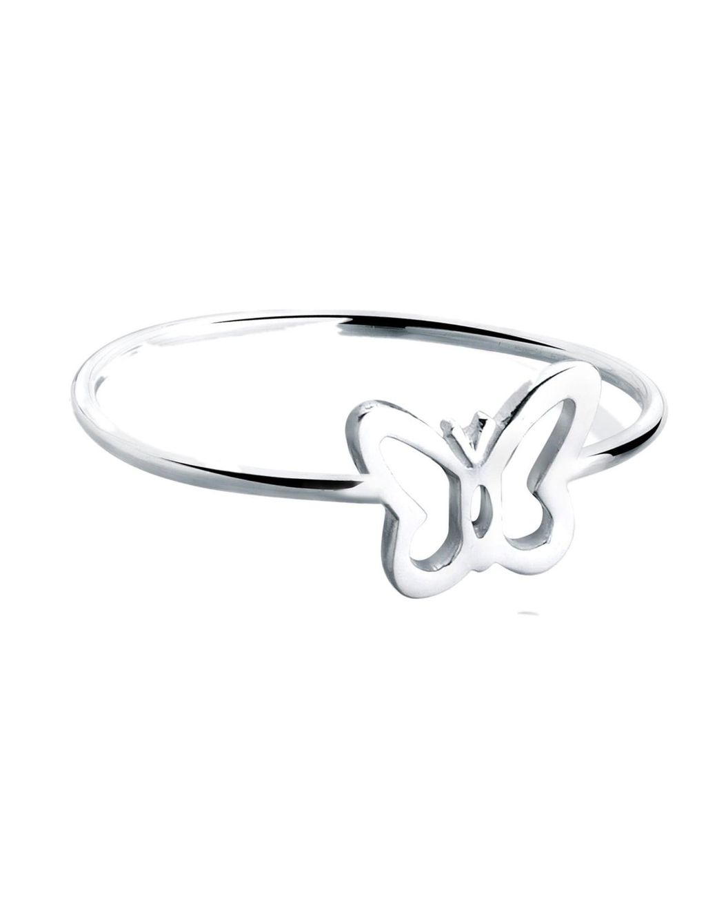 Elli Jewelry Metallic Ring Schmetterling