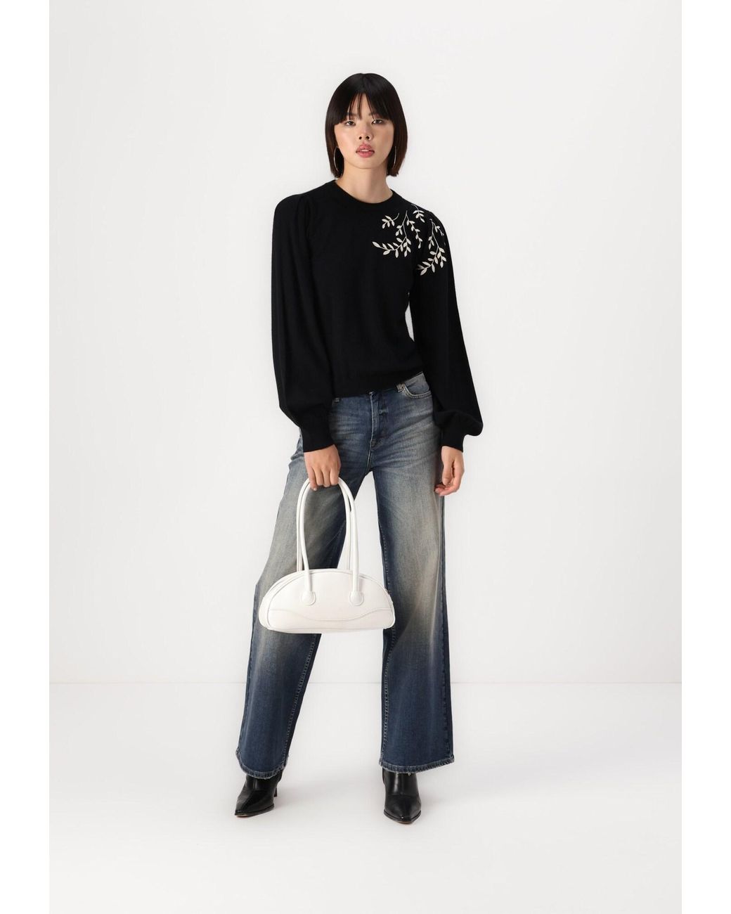 Object Black Pullover Objthess