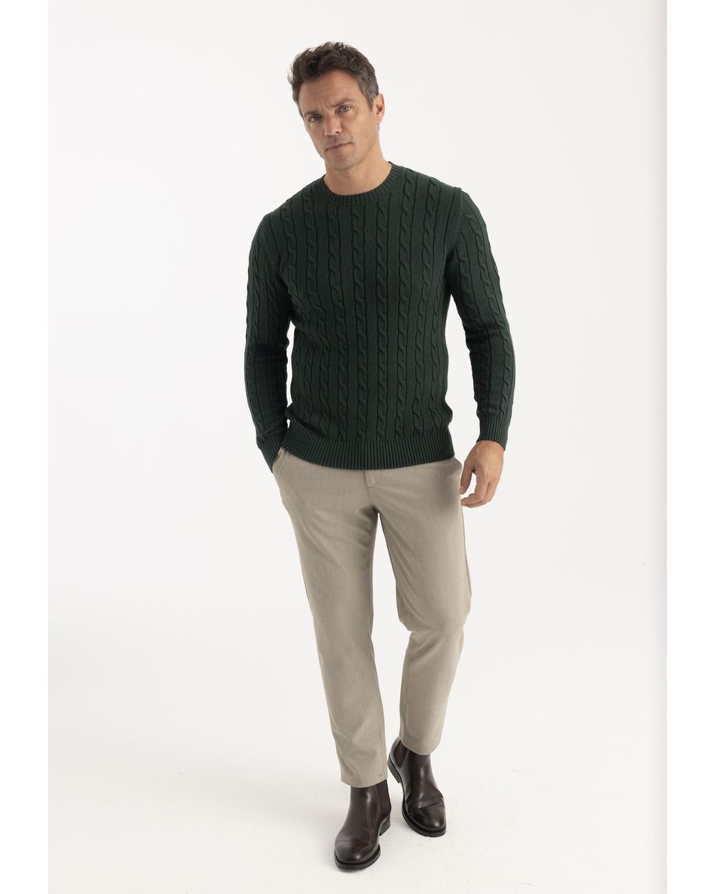 Felix Hardy Pullover in Green für Herren