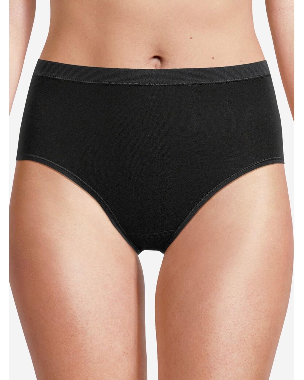 Conta Black Slip Feinripp