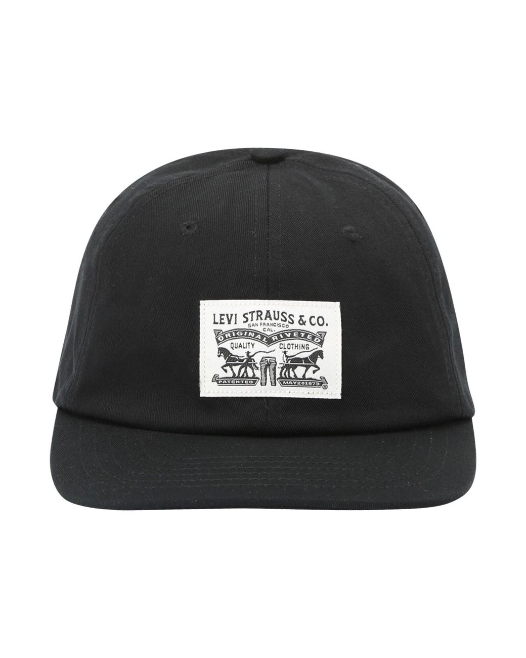Levi's Black Levis Relaxed Dad Heritage Cap