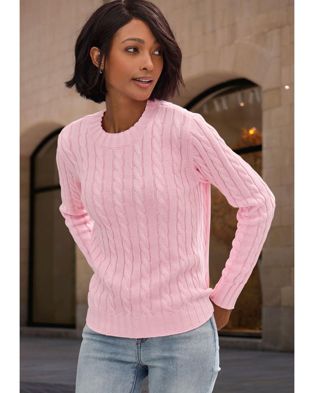 Lascana Pink Pullover