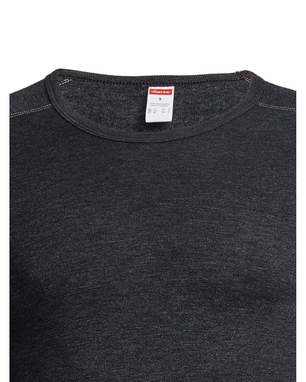 Conta Unterhemd Basic in Black für Herren