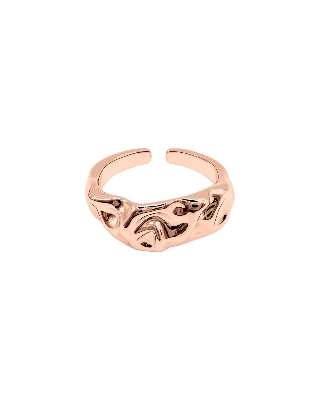 Heideman White Ring Celeste