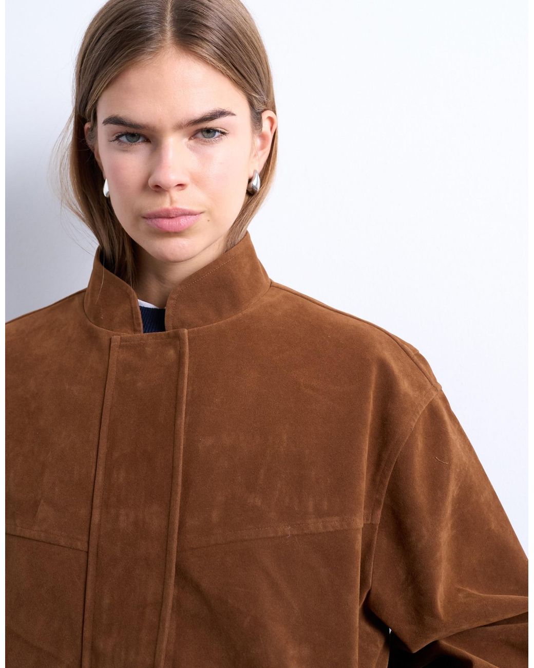 TOPSHOP Brown Jacke Charlotte