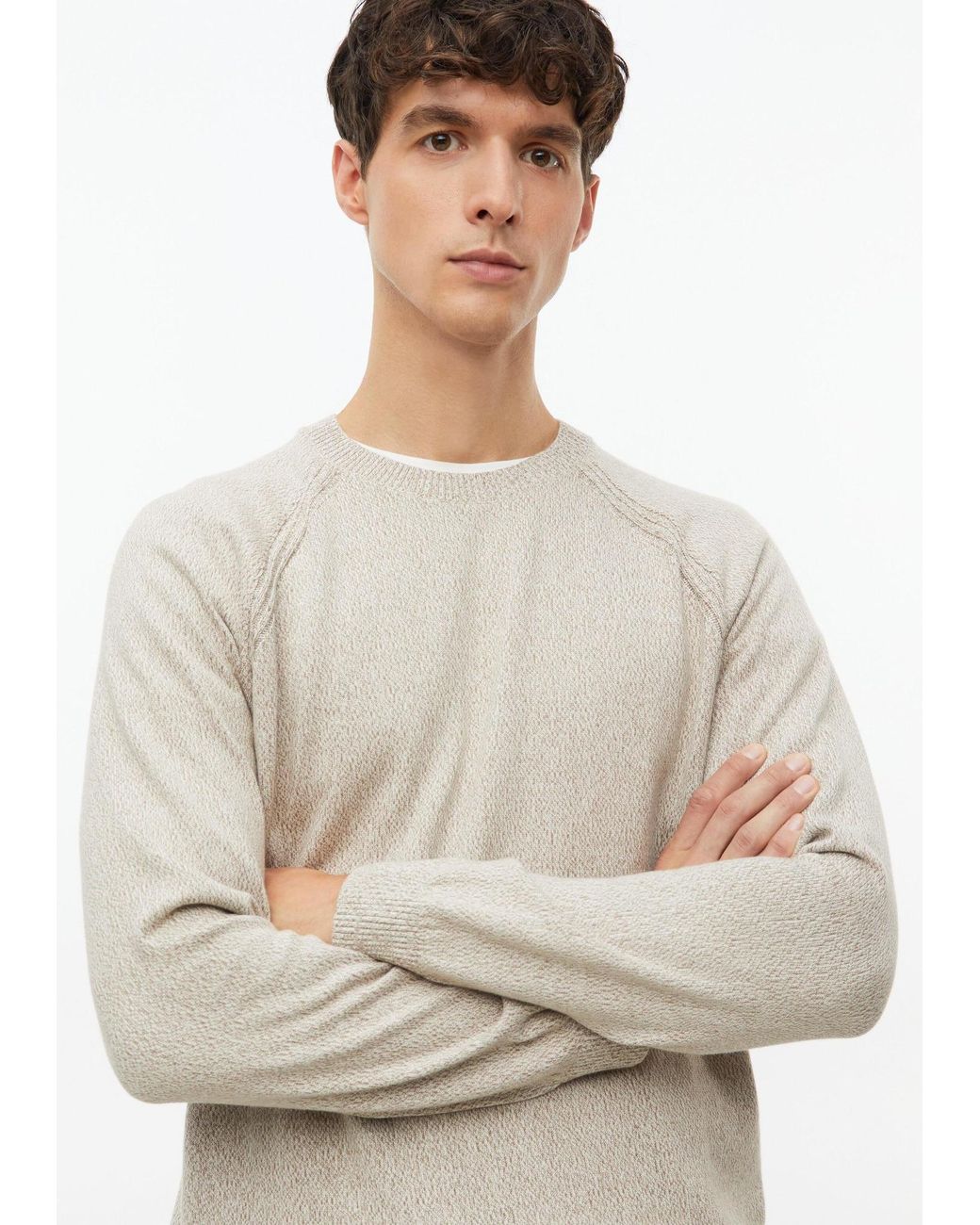 S.oliver Pullover in Natural für Herren