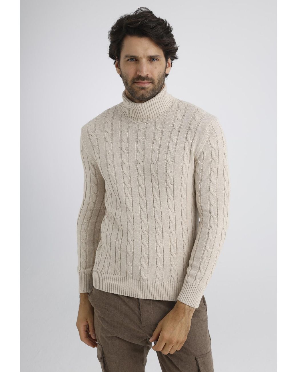 Felix Hardy Pullover in Natural für Herren