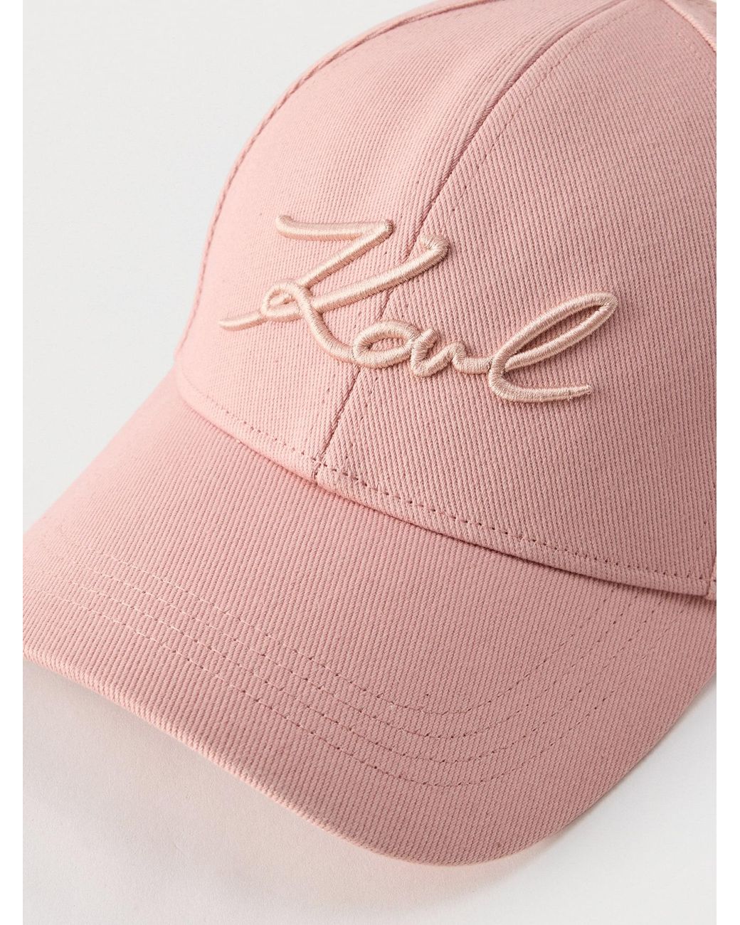 Karl Lagerfeld Pink Cap